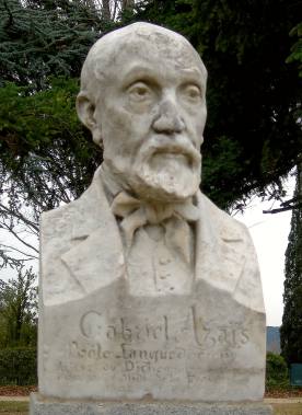Jean-Antonin Injalbert : Buste de Gabriel Azaïs