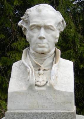 Jean-Antonin Injalbert : Buste de Jean-Pons-Guillaume Viennet