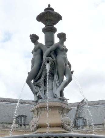 Bordeaux : Fontaine des Trois Grâces