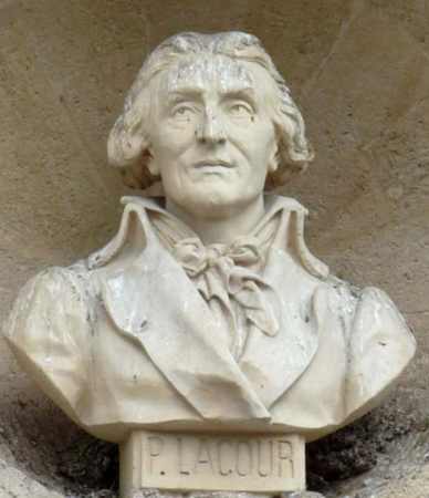 Edmond Prévot : Buste de Pierre Lacour fils