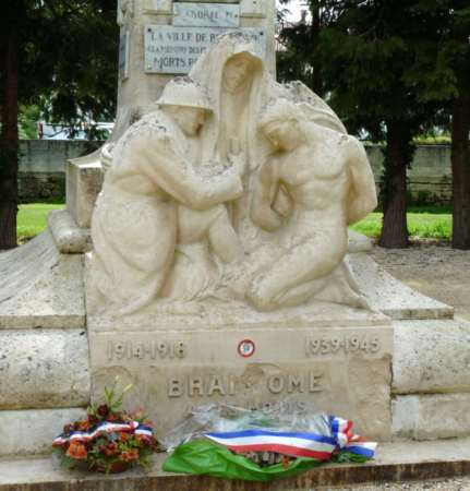 Georges Halbout du Tanney : Monument aux morts de Brantôme