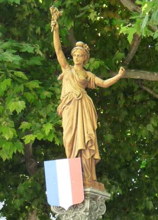 Statue de la République à Die