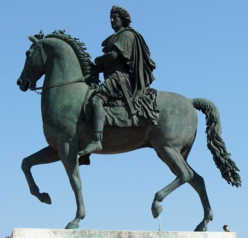 François Lemot : Statue équestre de Louis XIV