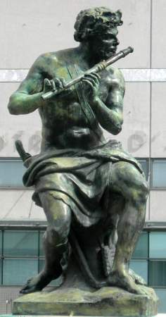 Antoine Coysevox : Dionysos ou Berger flûteur