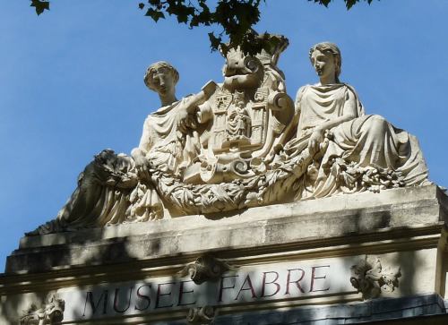 Musée Fabre : Centre de la façade
