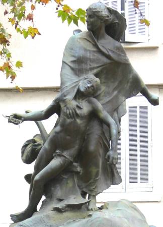 Antonin Mercié : Monument aux morts de la guerre de 1870-1871