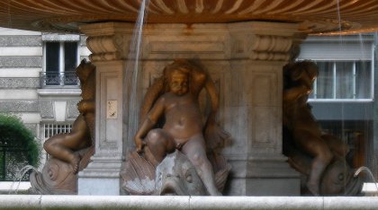 Jean-Baptiste Klagmann : Fontaine du square Louvois