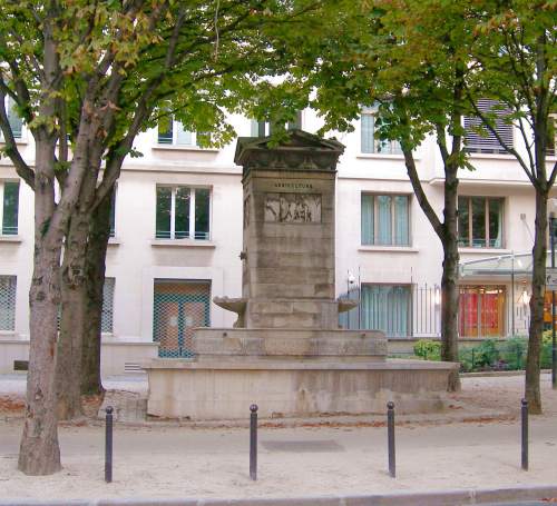 Jean-Joseph Espercieux : Ancienne fontaine de la place Saint-Sulpice