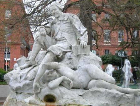 Alexandre Falguière : Le monument à Goudouli