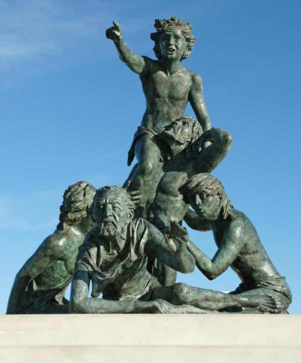 L'Espoir : sculpture monumentale à Palavas-les Flots